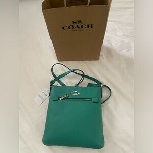 Brand New Teal Coach Bag
